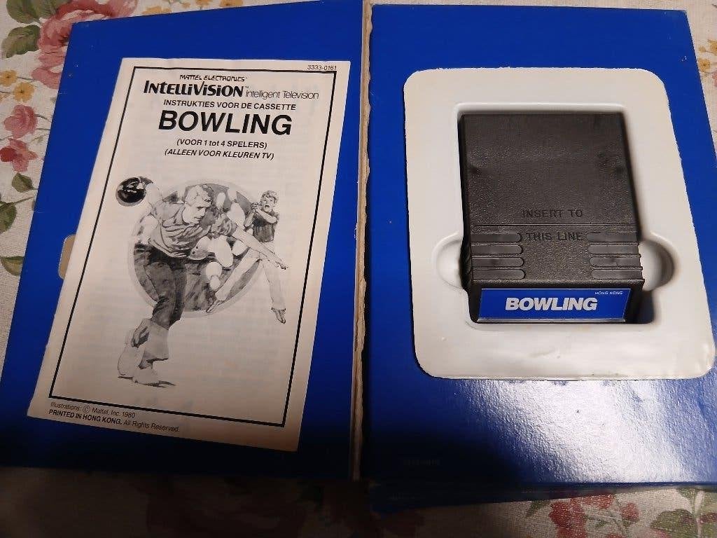 Bowling Intellivision 3333-0410 internationale editie, Gebruikt, Verzenden, Sport, 3 spelers of meer