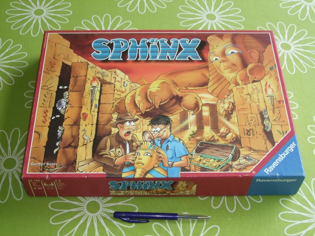 Sphinx - ontsluier het raadsel van de sfinxen, Een of twee spelers, Ophalen of Verzenden, Gebruikt