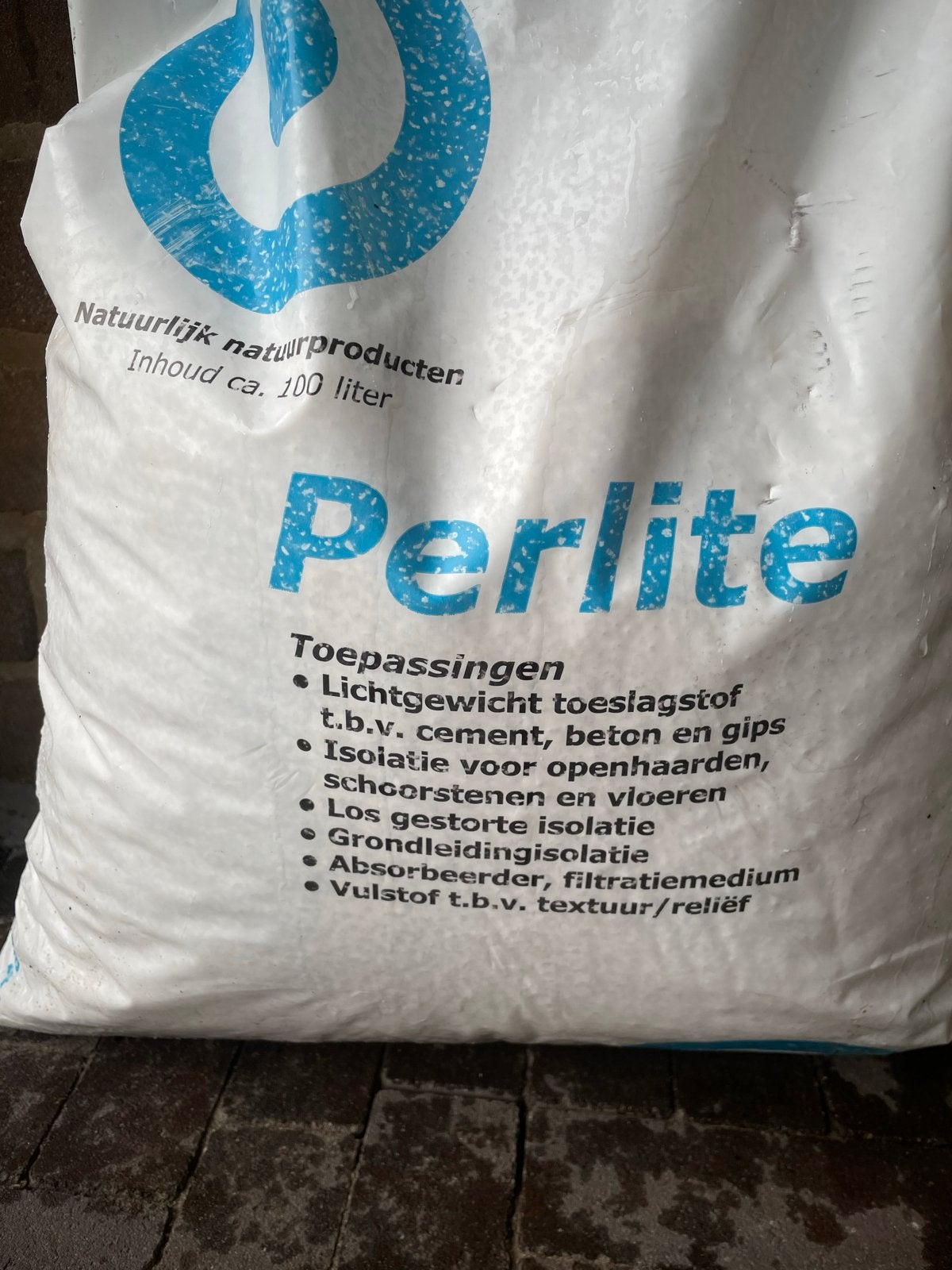 Perlite isolatiekorrels - 100 liter zak, Ophalen, Overige materialen, 12 cm of meer, Nieuw