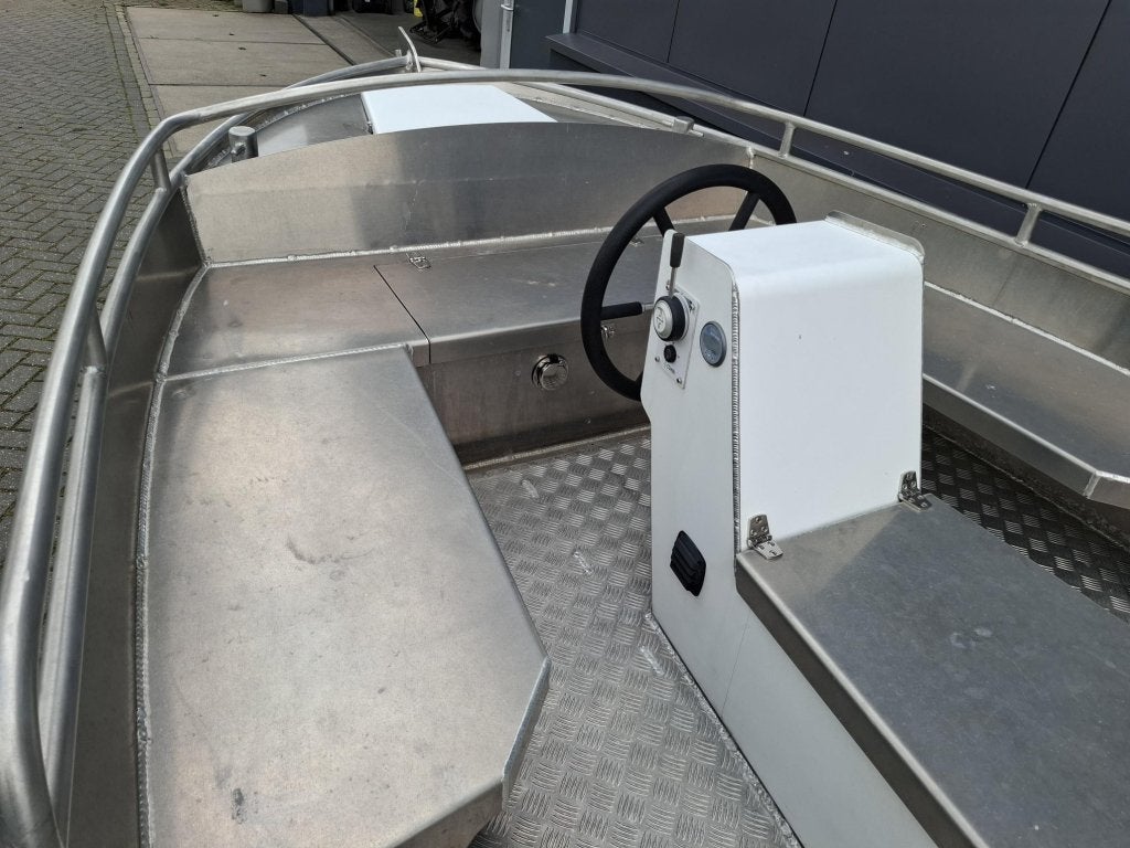 Alumax The Next 530 2020, direct varen!, Watersport en Boten, Sloepen, Overige merken, Overige typen, Elektrisch, Zo goed als nieuw
