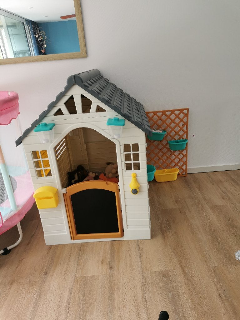 Smoby speelhuisje, Kinderen en Baby's, Speelgoed | Buiten | Speelhuisjes, Ophalen, Zo goed als nieuw, Kunststof