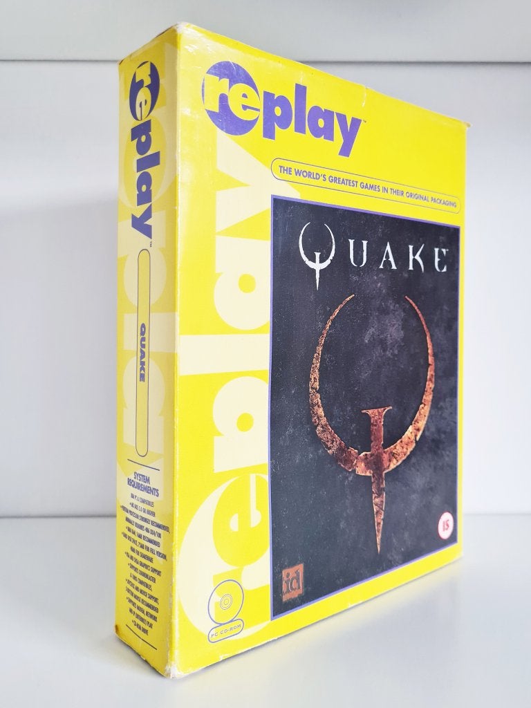 Quake (Replay) - PC Big Box, Spelcomputers en Games, Games | Pc, Gebruikt, Shooter, 1 speler, Ophalen of Verzenden