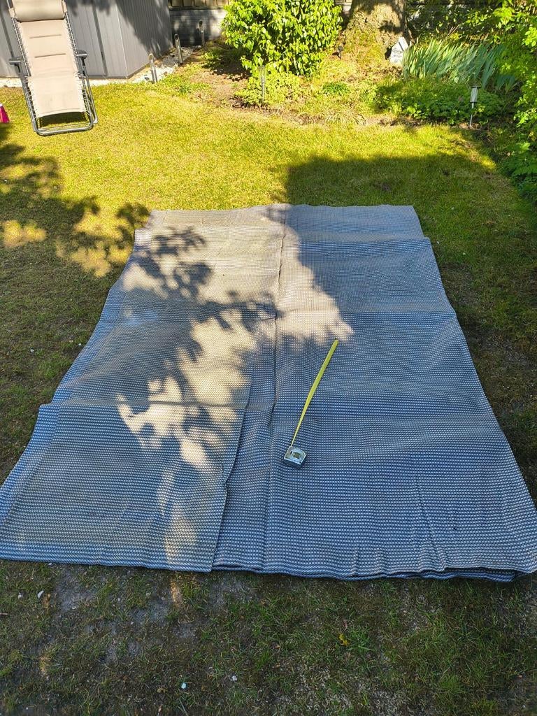 Tenttapijt 250x600 cm - Gebruikt met kleine gaatjes, Ophalen, Gebruikt
