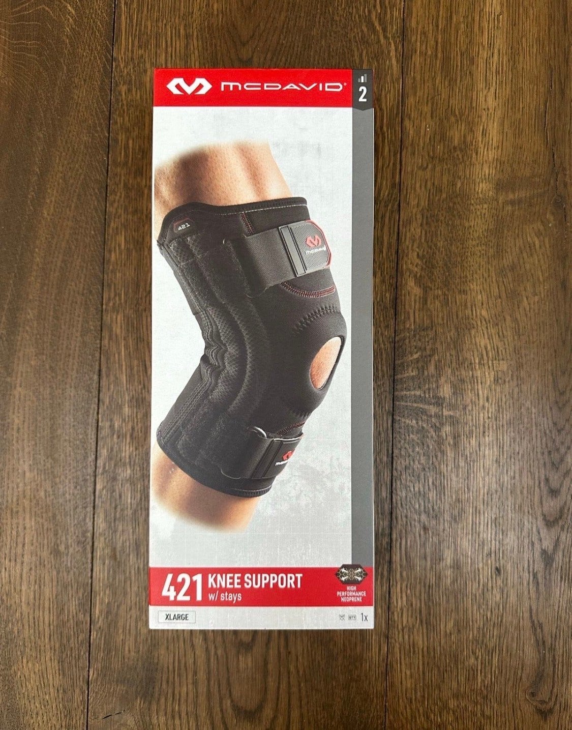 McDavid Kniebrace 421 met baleinen - Maat XL, Ophalen of Verzenden, Nieuw