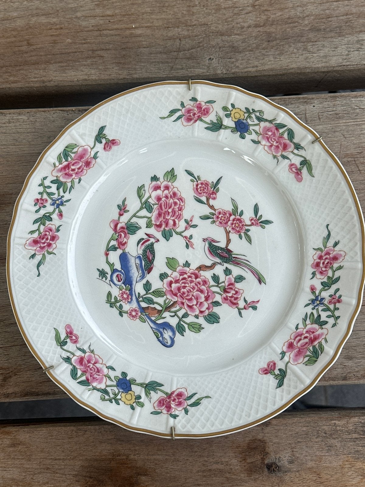 Decoratief bord "Oiseaux Chinois" van B & C Limoges, Ophalen of Verzenden