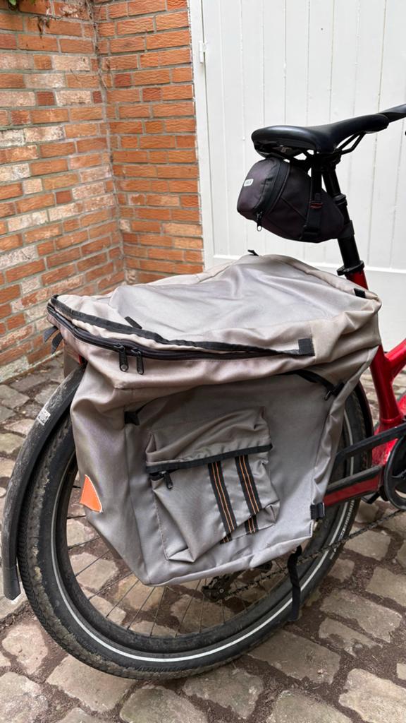 Fietstas voor bagagedrager - vakantie, Ophalen of Verzenden, Zo goed als nieuw