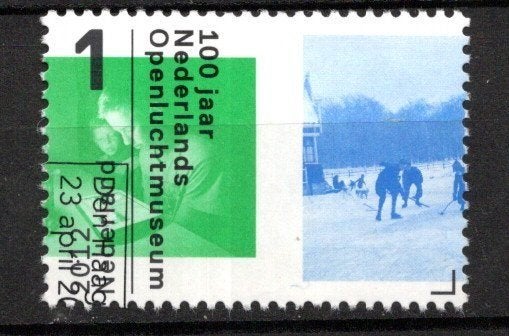 gestempelde zegel. Jaar 2012:  openluchtmuseum, Ophalen of Verzenden, Na 1940, Gestempeld