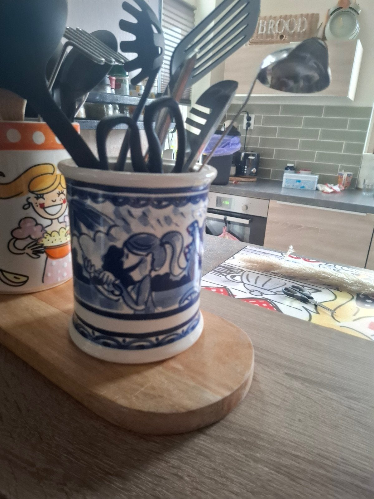 Blond amsterdam delfts blauwe pot, Blond Amsterdam, Blauw, Ophalen of Verzenden, Zo goed als nieuw