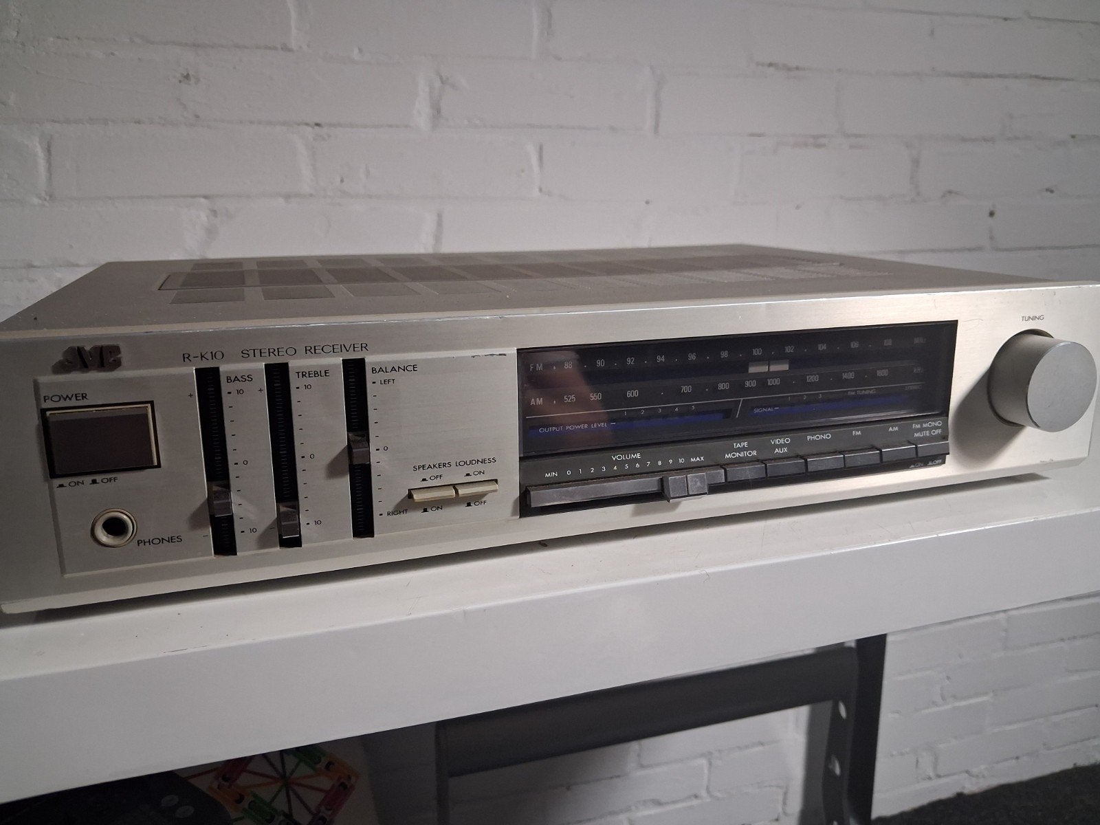 JVC R-K10 Stereo Receiver Versterker, Ophalen of Verzenden