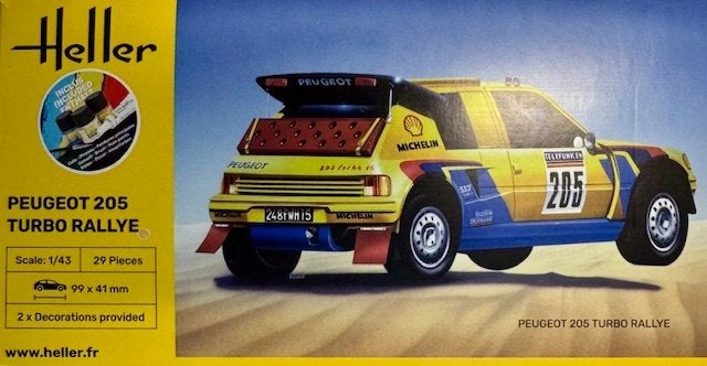 Coelianmodels, Heller, 56189, Peugeot 205, 1/43, € 13,99, Overige merken, Auto, 1:32 tot 1:50, Nieuw