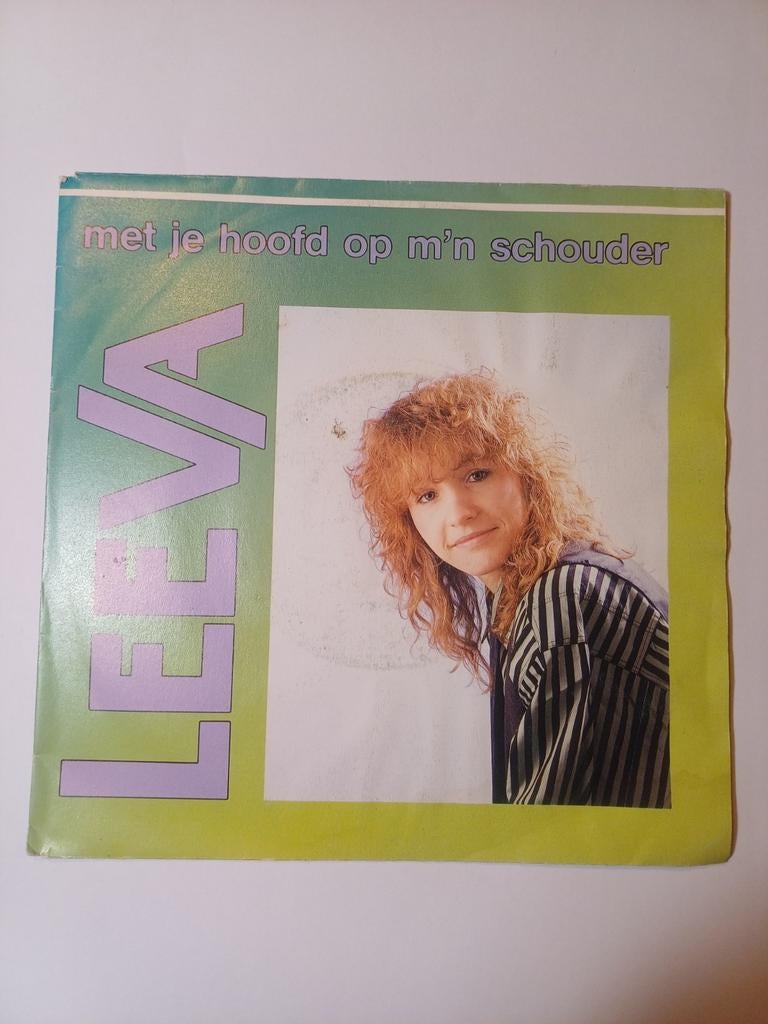 Leeva - Met je hoofd op m'n schouder, 7 inch, Single, Ophalen of Verzenden, Zo goed als nieuw