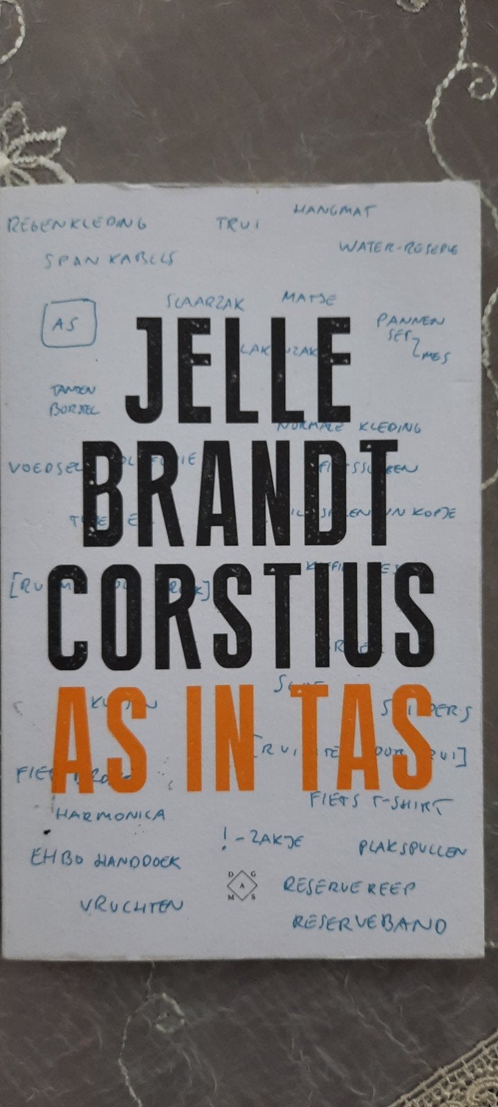 Jelle Brandt Corstius - As in tas, Ophalen of Verzenden, Zo goed als nieuw, Jelle Brandt Corstius