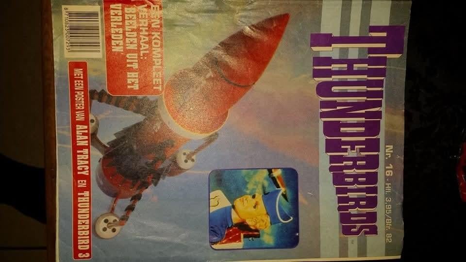 Thunderbirds stripboeken uit de jaren 60, Boeken, Stripboeken, Meerdere stripboeken, Ophalen, Gelezen
