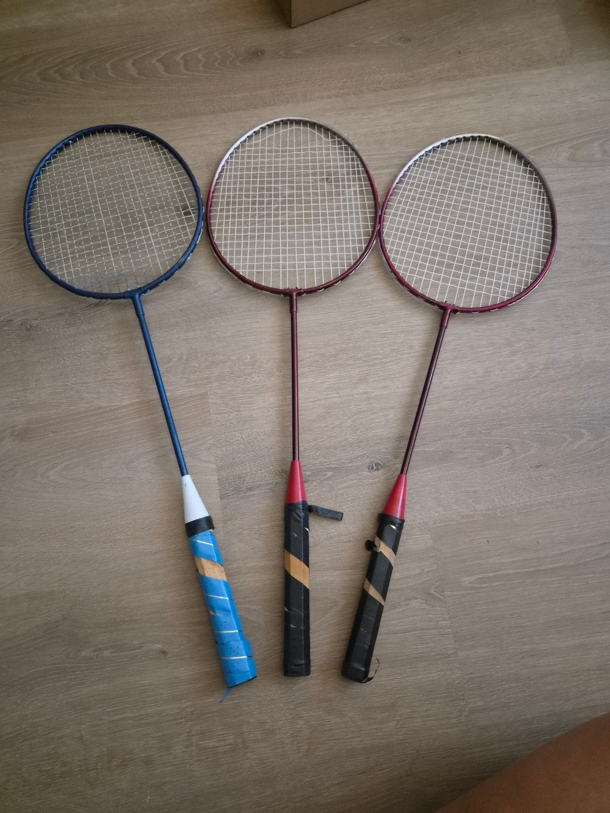 3x Badminton rackets, Ophalen of Verzenden, Zo goed als nieuw, Racket(s)