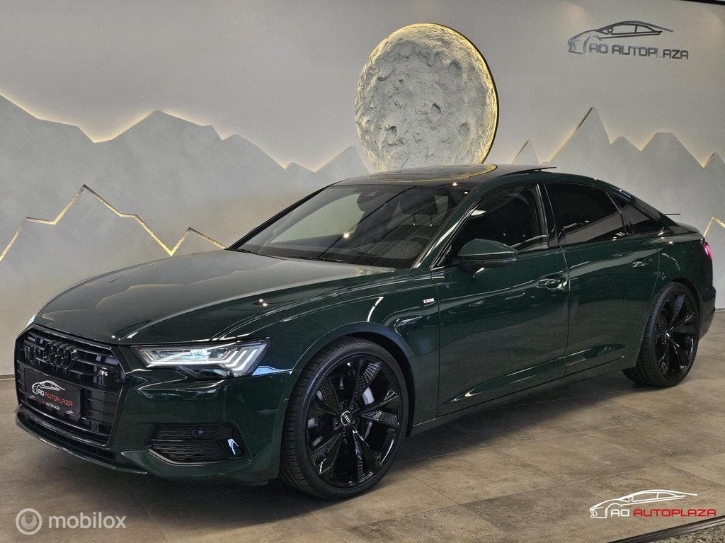 Audi A6 Limousine 50 TFSI e quattro S edition Panorama/HUD/N, Auto's, Automaat, Zwart, 4 cilinders, 1984 cc