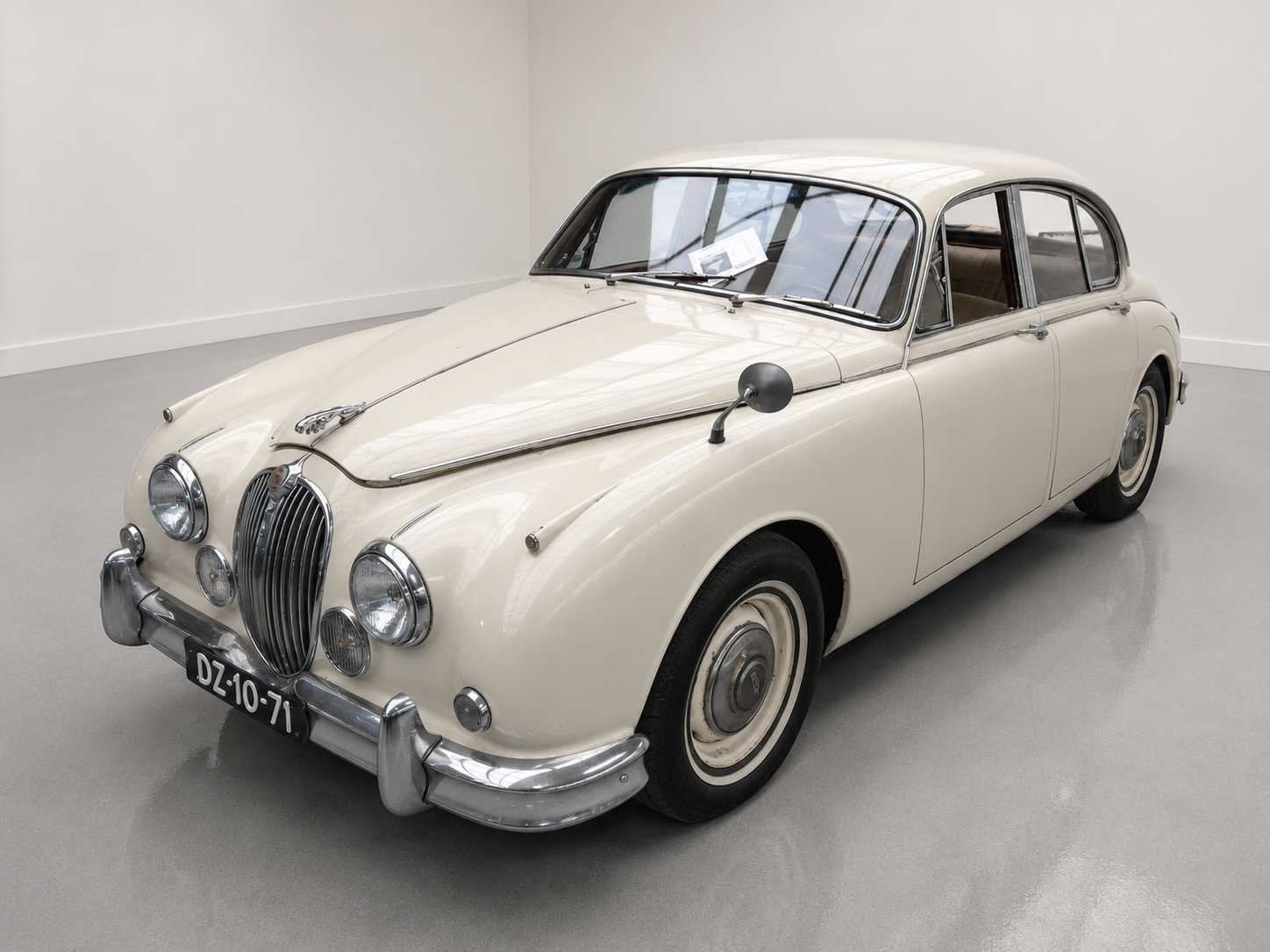 1960 Jaguar Mk 2 Sedan | British Classic Sports Saloon, Overige carrosserieën, 4 stoelen, Wit, Bedrijf