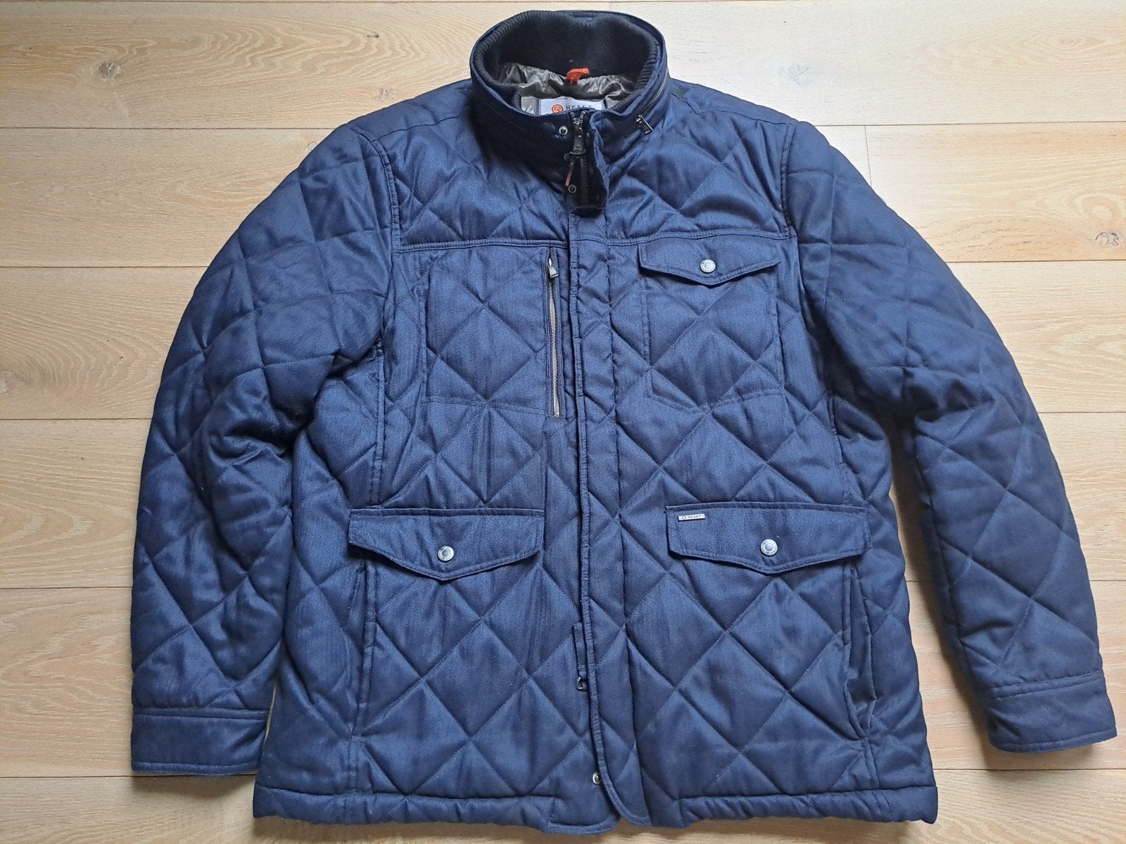 Reset heren winterjas maat 60, Ophalen, Blauw, Reset, Overige maten