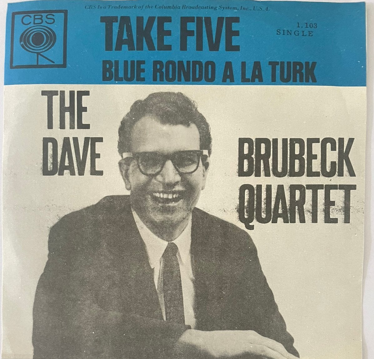 The Dave Brubeck Quartet - Take five, Ophalen of Verzenden, Zo goed als nieuw, Jazz en Blues