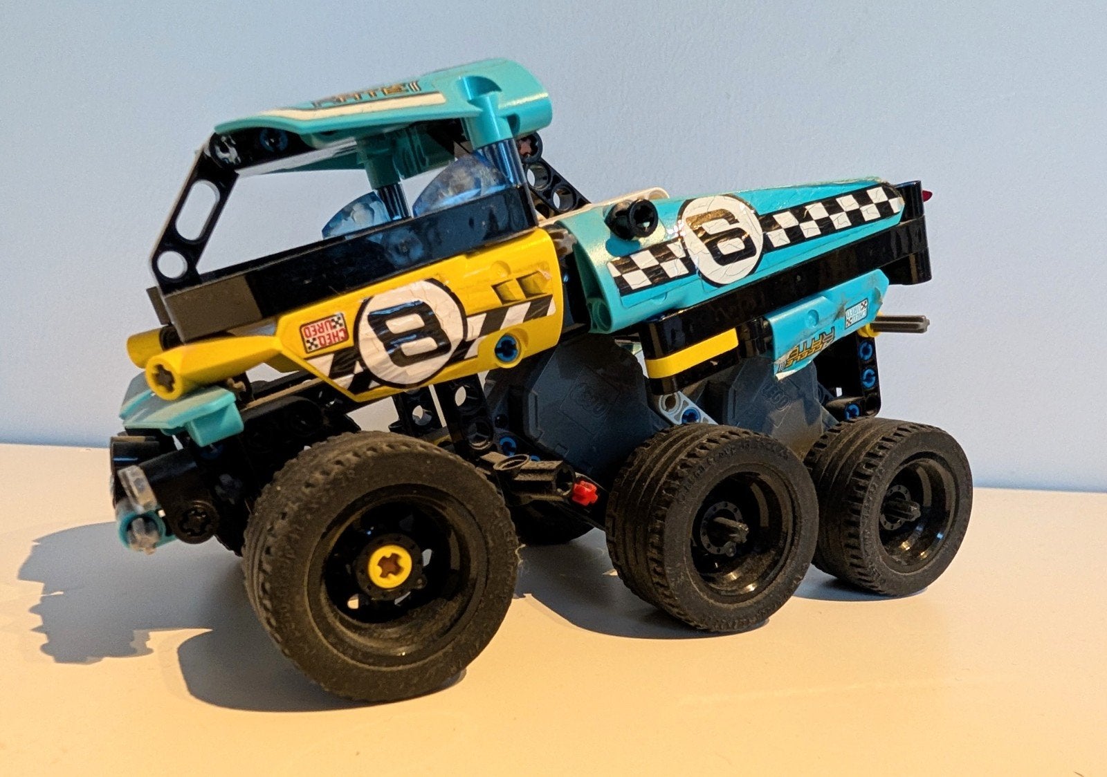 Lego Technic combinatiemodel: Extreme racetruck, Lego, Inclusief instructies, Ophalen of Verzenden, Zo goed als nieuw