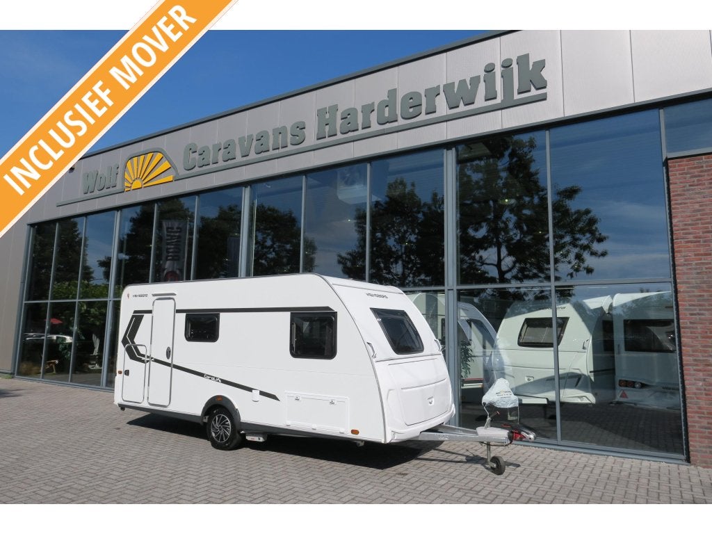 Weinsberg CaraLife 470 QDK MOVER+AIRCO+VOORTENT, Overige merken, Bedrijf, Treinzit, Schokbreker