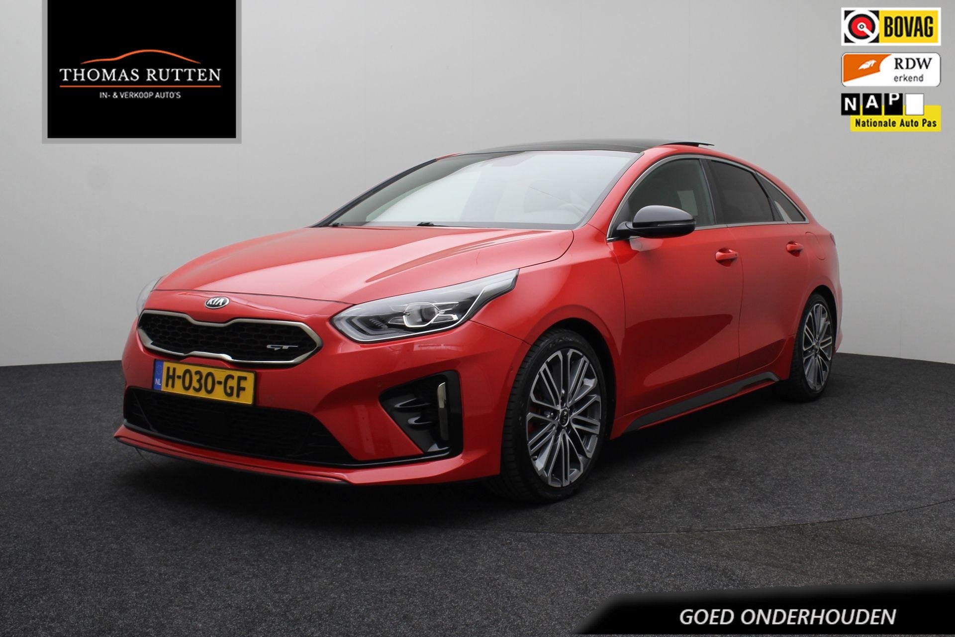 Kia ProCeed 1.6 T-GDI GT 2020 | Goed Onderhouden | Panoramad, Auto's, Stof, Gebruikt, Origineel Nederlands, 16 km/l