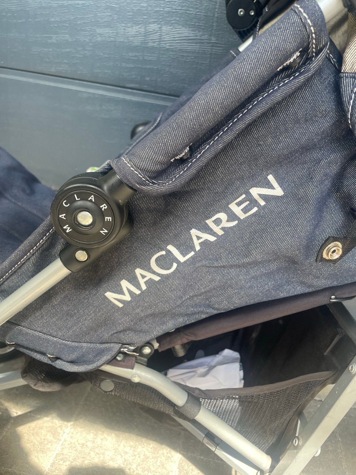Maclaren buggy in zeer goede staat - ideaal voor vakantie, Kinderen en Baby's, Buggy's, Ophalen of Verzenden, Zo goed als nieuw