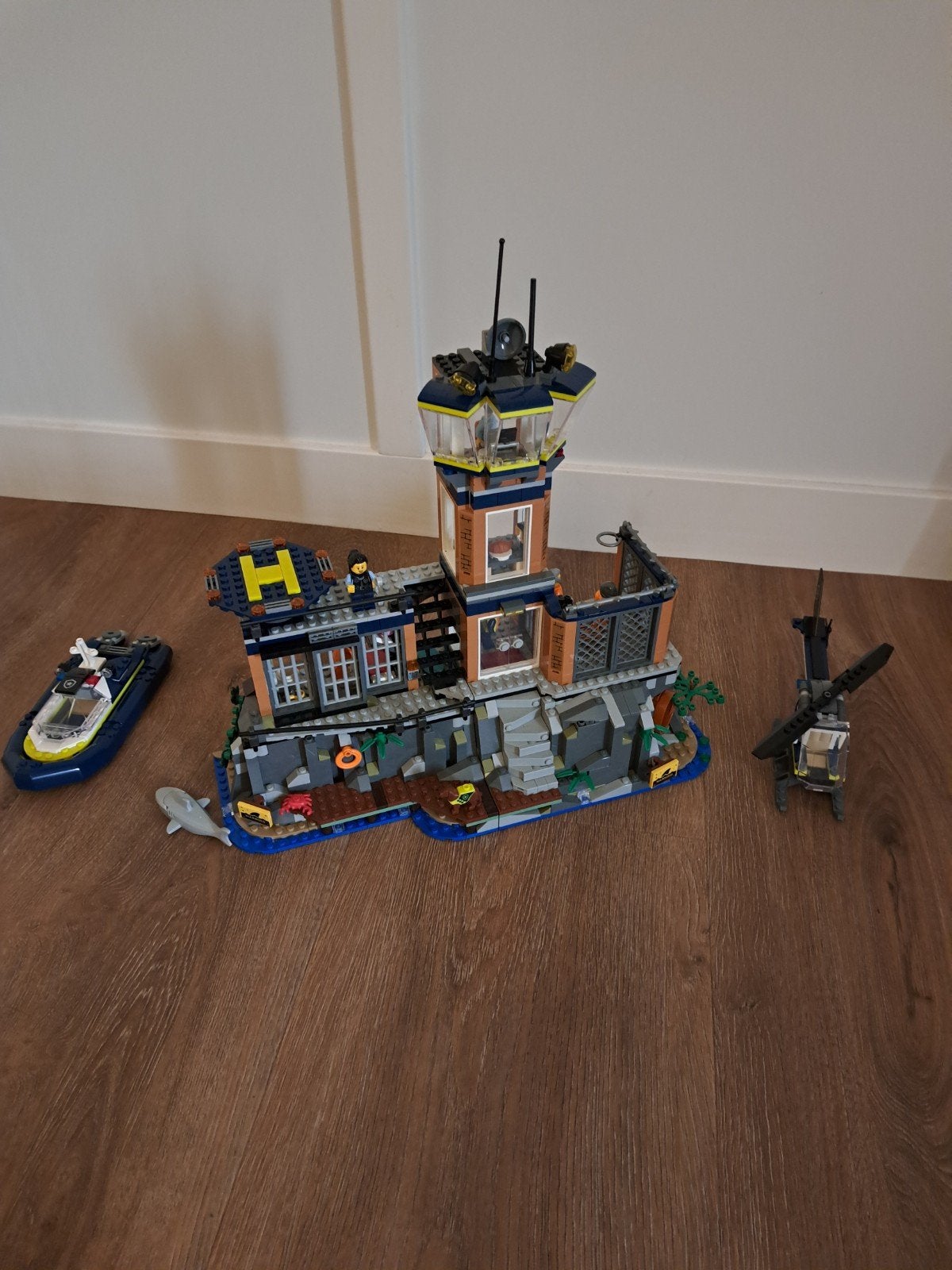 Lego 60419 gevangenis eiland, Kinderen en Baby's, Speelgoed | Actiefiguren, Verzenden, Zo goed als nieuw