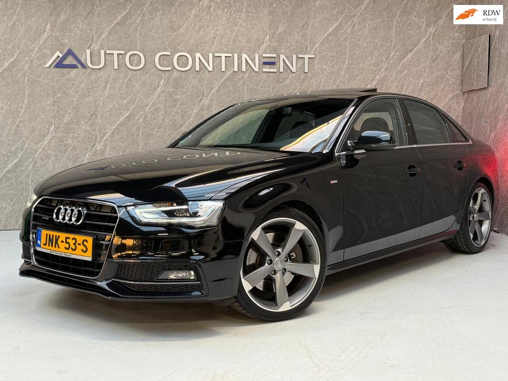 Audi A4 3.0 TFSI 272 PK quattro 3x S-Line / Goed Onderhouden, Auto's, Gebruikt, 2995 cc, A4, Zwart