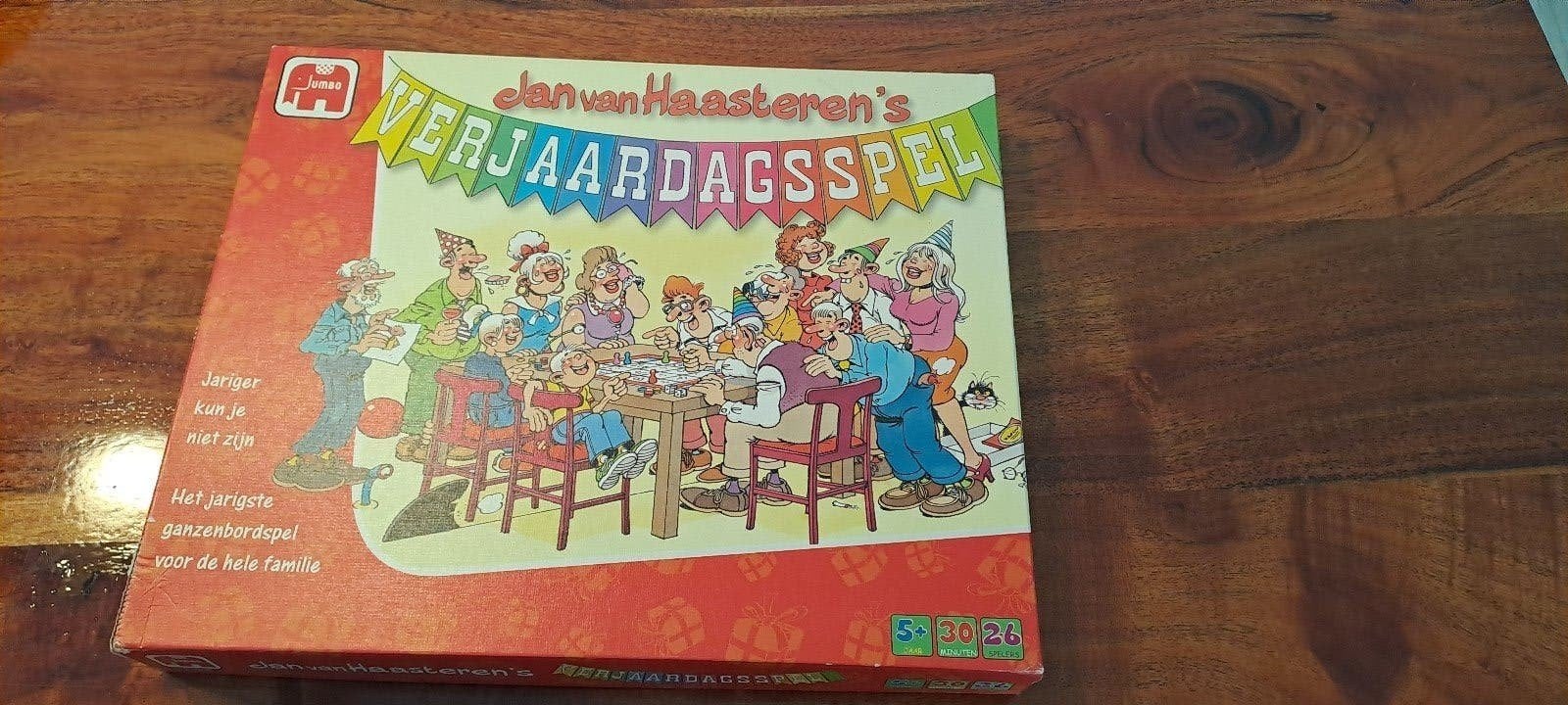 Jan van Haasteren Verjaardagsspel - Nieuw spel, doos minder, Ophalen of Verzenden, Zo goed als nieuw
