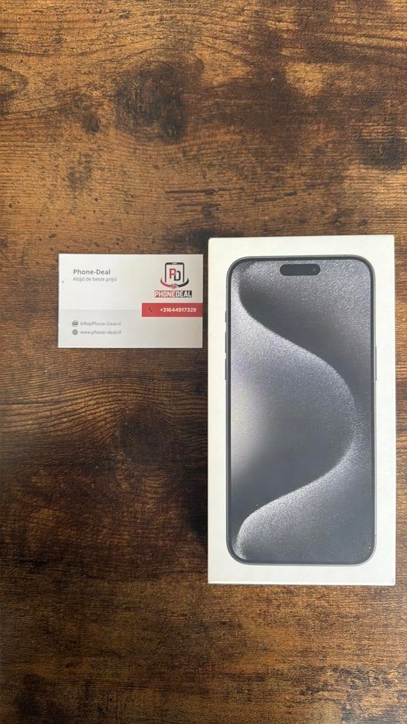 iPhone 15 pro max 256 gb factuur + Garantie, Telecommunicatie, Mobiele telefoons | Apple iPhone, 256 GB, Apple, Apple, Zwart