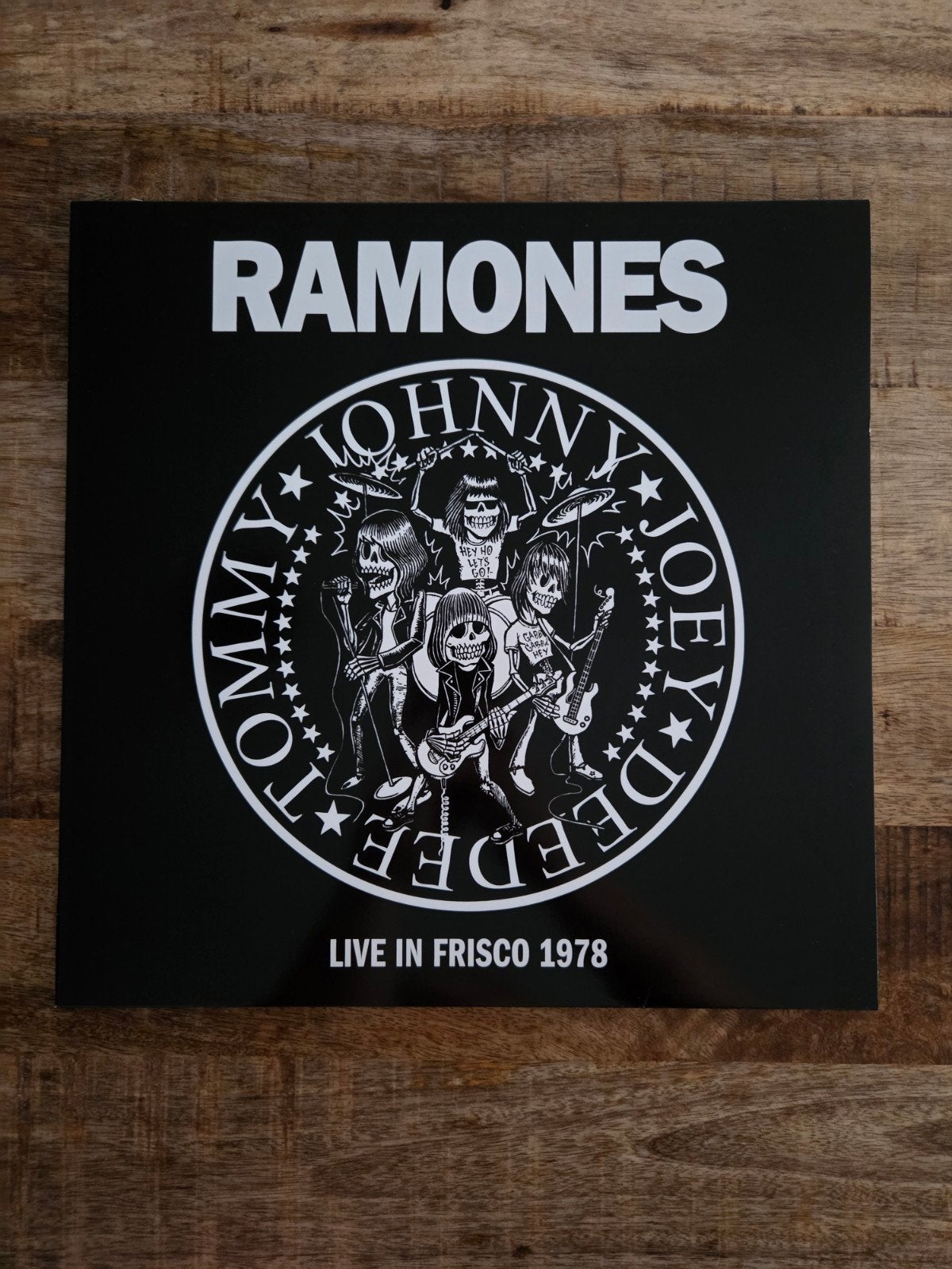 Lp Ramones live in frisco 1978, Ophalen of Verzenden, Zo goed als nieuw, 12 inch