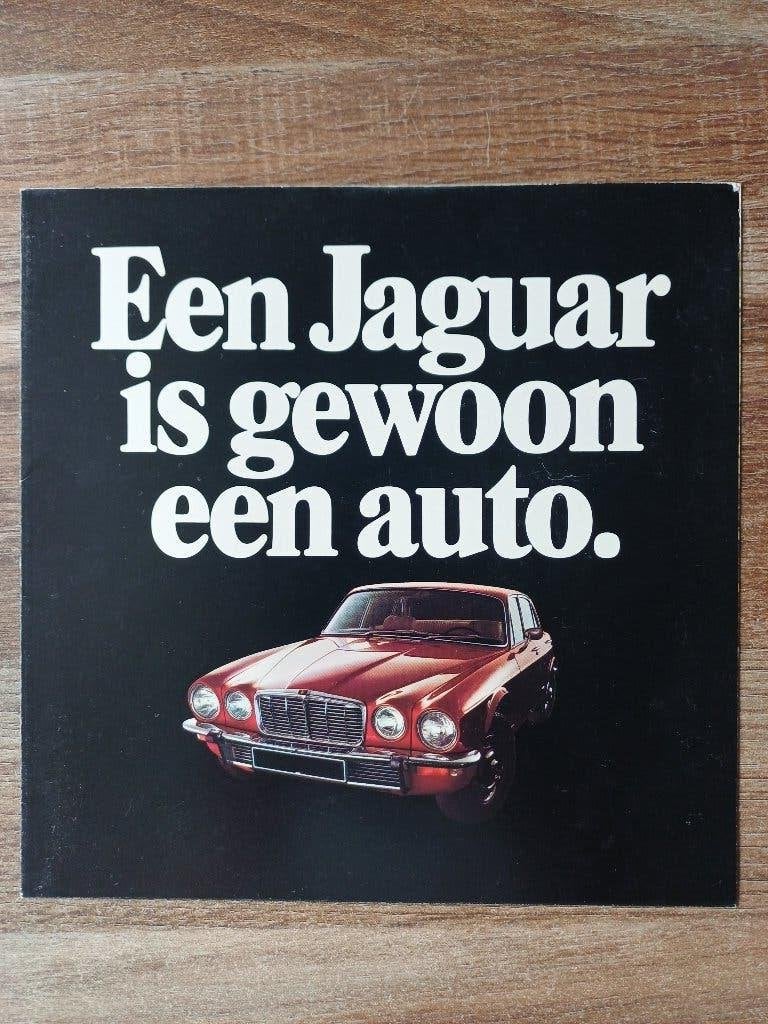 Jaguar XJ brochure, Boeken, Ophalen of Verzenden, Zo goed als nieuw, Overige merken
