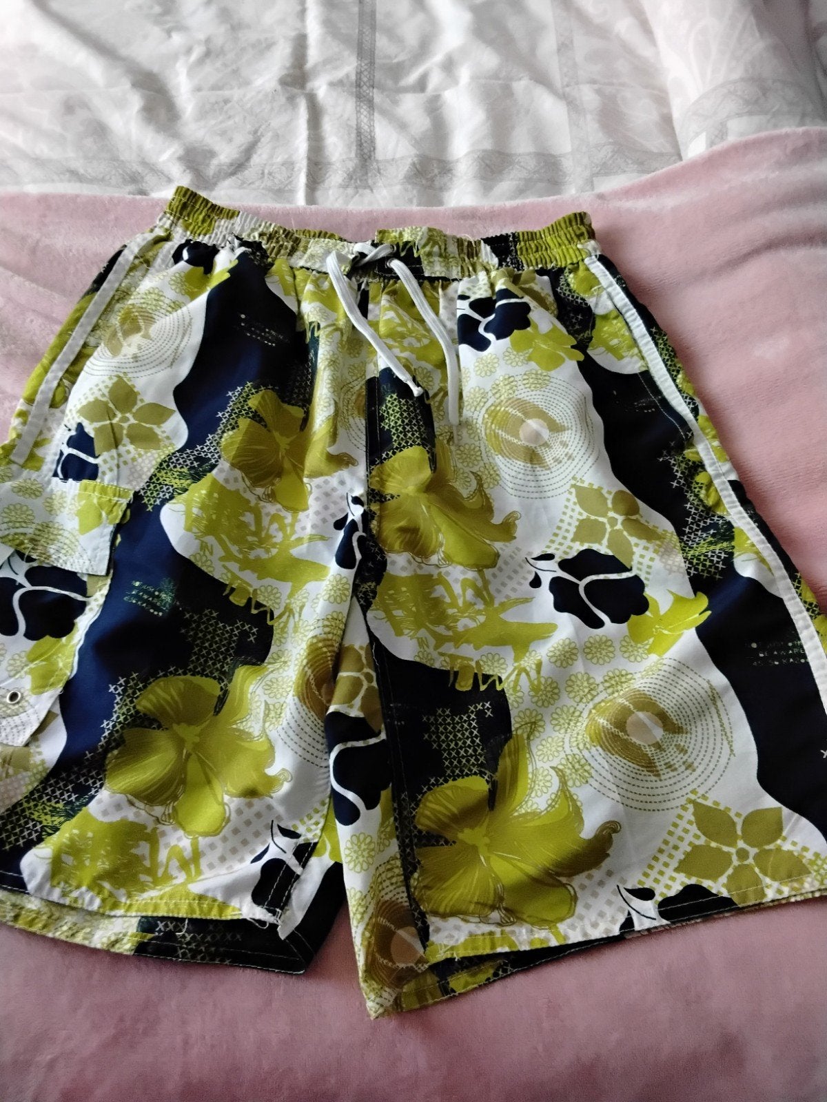 Firefly Zwembroek met Bloemenprint - Maat S, Geel, Ophalen of Verzenden, Filrefly, Zwemshort
