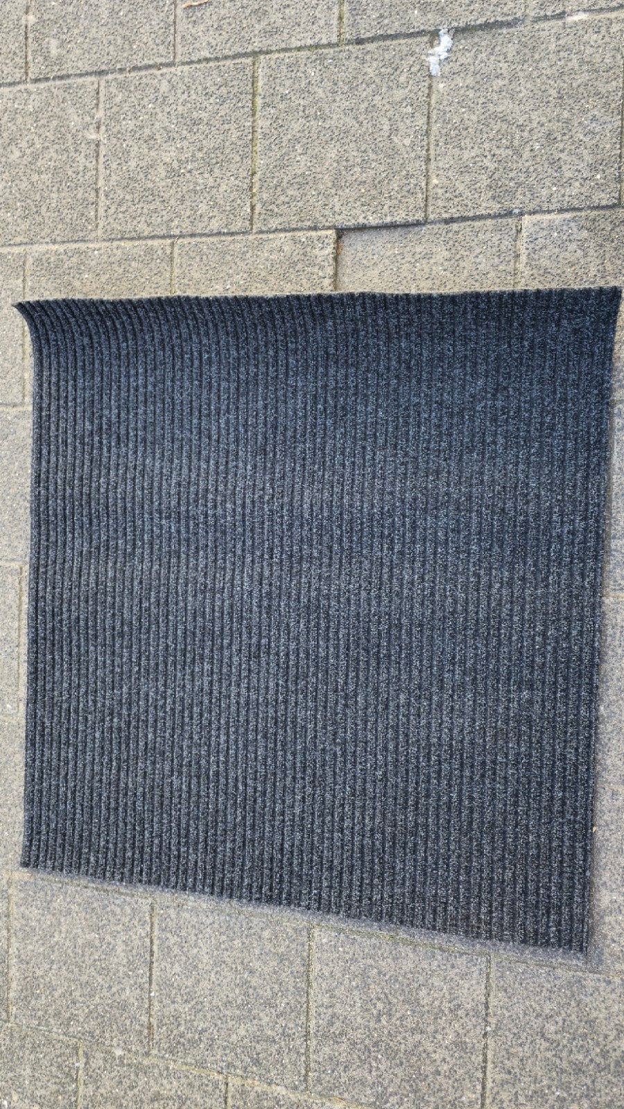 Nieuwe antracietgrijze loper/vloerbedekking., Tuin en Terras, Deurmatten, Ophalen of Verzenden, Nieuw