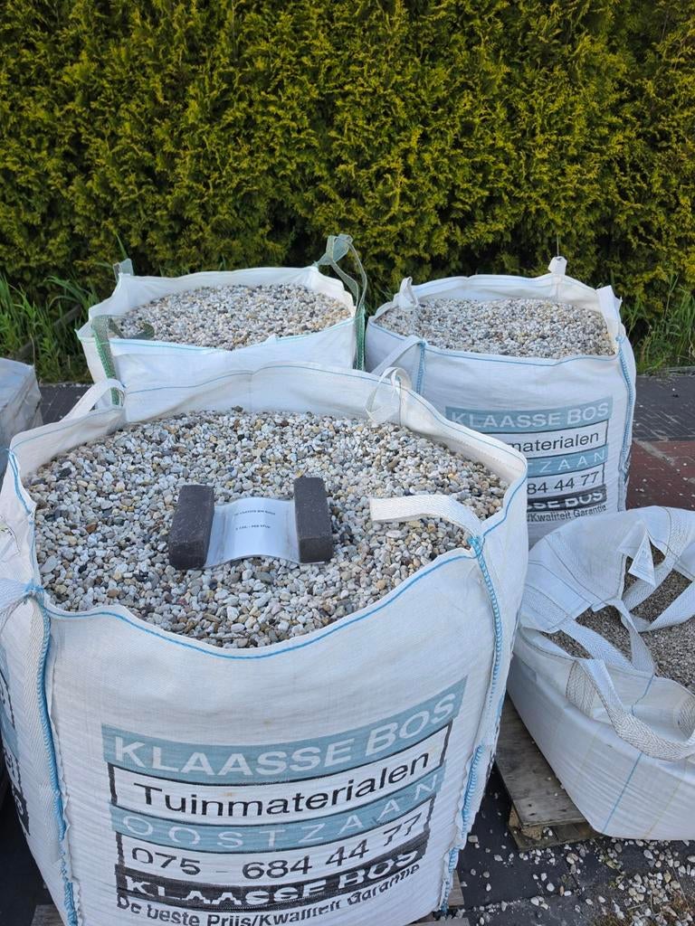 Limburgs grind in bigbags - Klaasse Bos Tuinmaterialen, Overige materialen, Nieuw, Ophalen of Verzenden, Grind