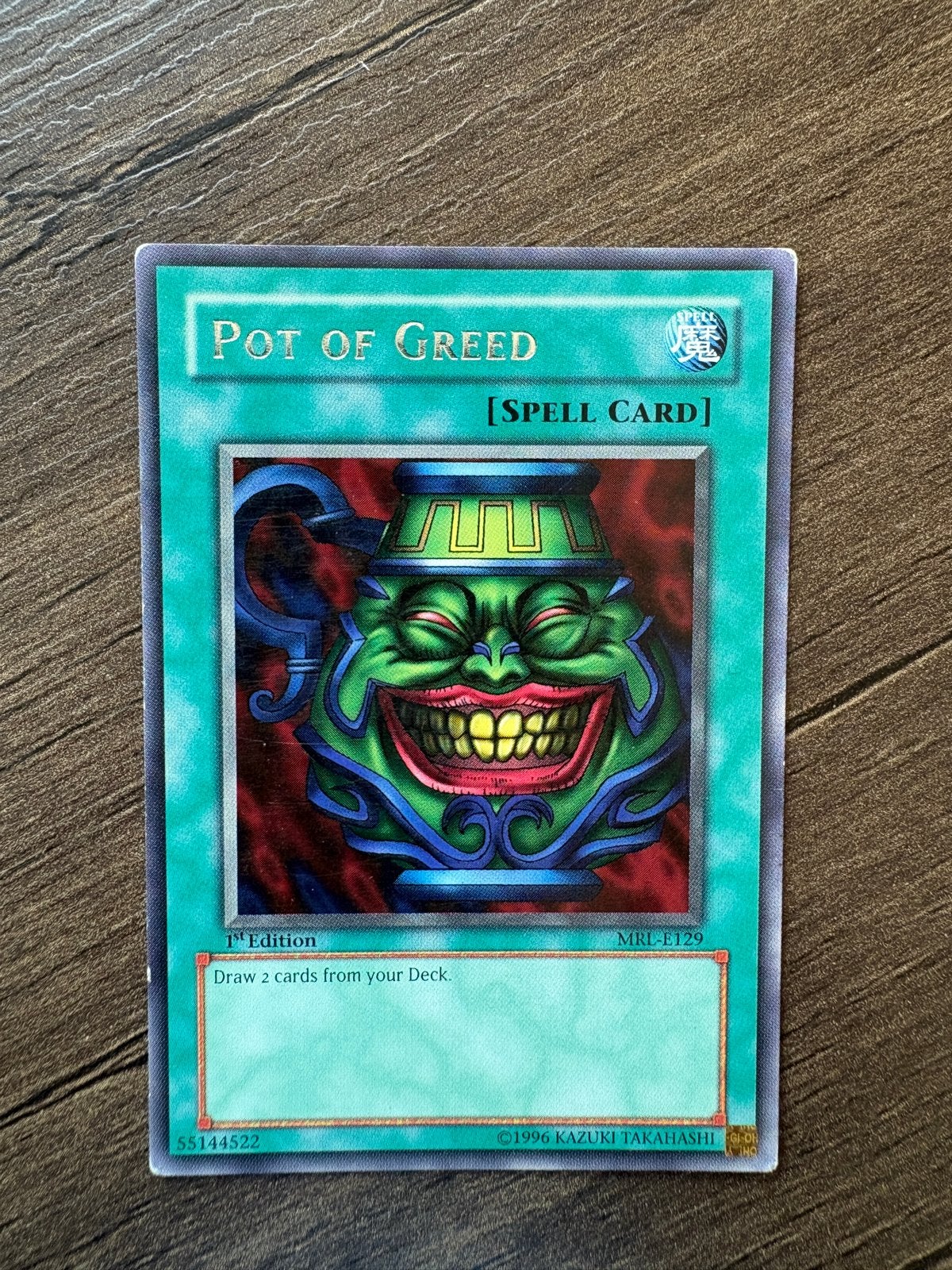 Pot of Greed (MRL-E129) 1st Edition LP/GD, Ophalen, Gebruikt, Losse kaart