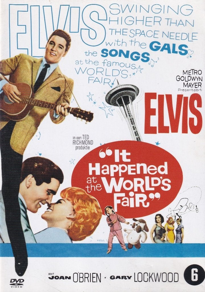 Te koop dvd elvis presley (it happened at the worlds fair), Engels, Alle leeftijden, Nederlands, Ophalen of Verzenden