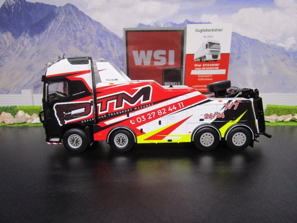 wsi 01-4508 dtm mazuret volvo fh4 globetrotter xl 8x4, Ophalen of Verzenden, Nieuw, Bus of Vrachtwagen, Wsi