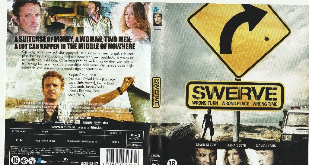 Swerve blu ray ( ned. Ondert.), Cd's en Dvd's, Engels, Nederlands, Film, Actie