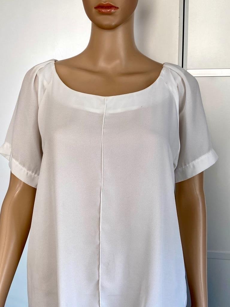 H181 Steps maat M=38/40 blouse top gebroken-wit, Maat 38/40 (M), Wit, Ophalen of Verzenden, Zo goed als nieuw