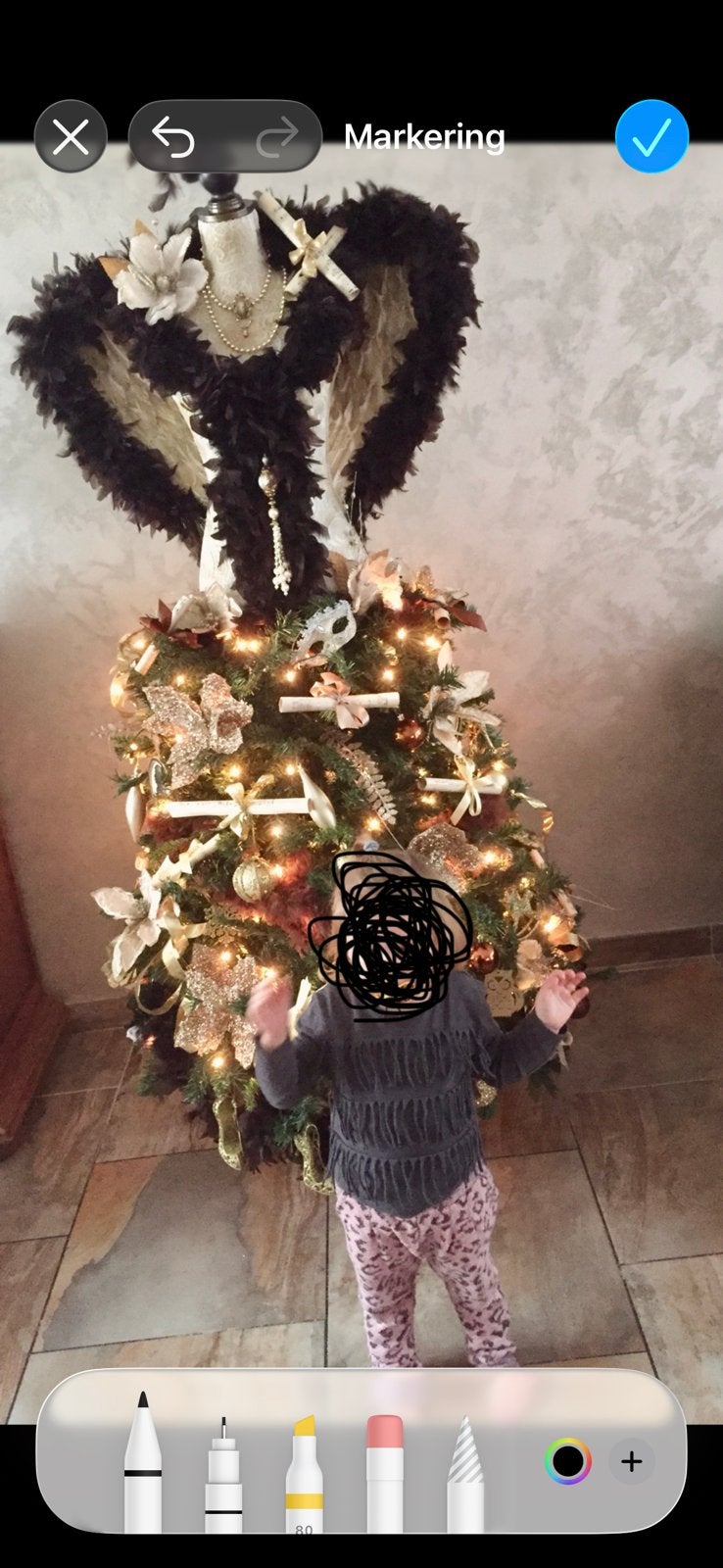 Kerst pop boom, Ophalen of Verzenden, Zo goed als nieuw