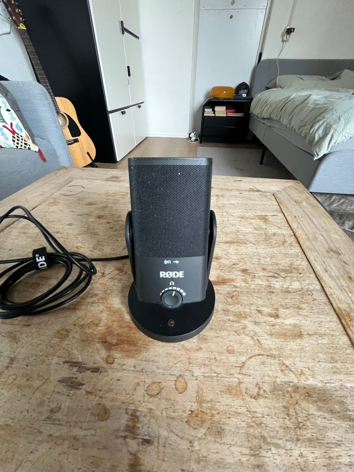 Røde NT USB mini - Compacte USB Studiomicrofoon, Muziek en Instrumenten, Microfoons, Ophalen of Verzenden, Zo goed als nieuw, Studiomicrofoon