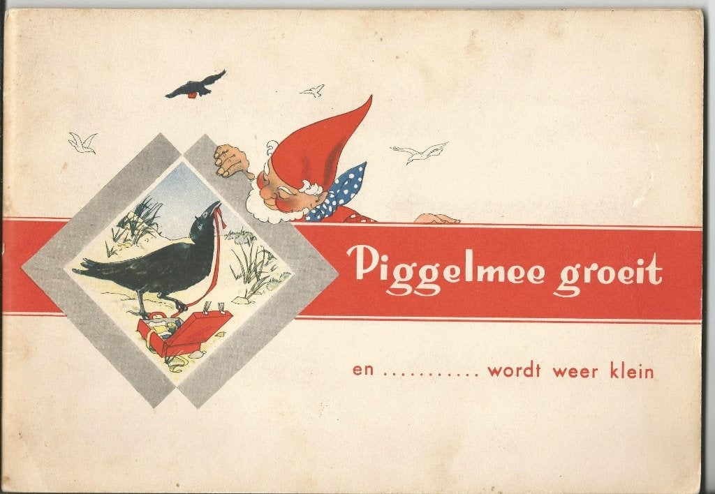 plaatjesalbum Piggelmee Groeit en wordt weer klein van Nelle, Ophalen of Verzenden, Gelezen, D. Roodenburg Vermaat, Plaatjesalbum