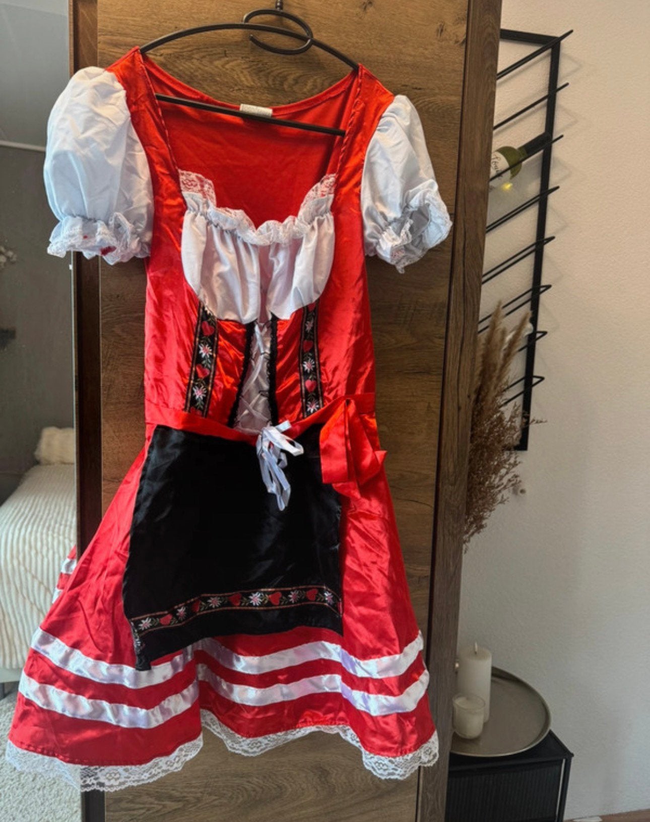 Oktoberfest Jurkje Maat M - Dirndl Kostuum, Maat 38/40 (M), Ophalen of Verzenden, Kleding, Overige thema's