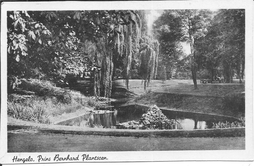 Hengelo Prins Bernhard Plantsoen., Ophalen of Verzenden, 1960 tot 1980, Ongelopen, Overijssel
