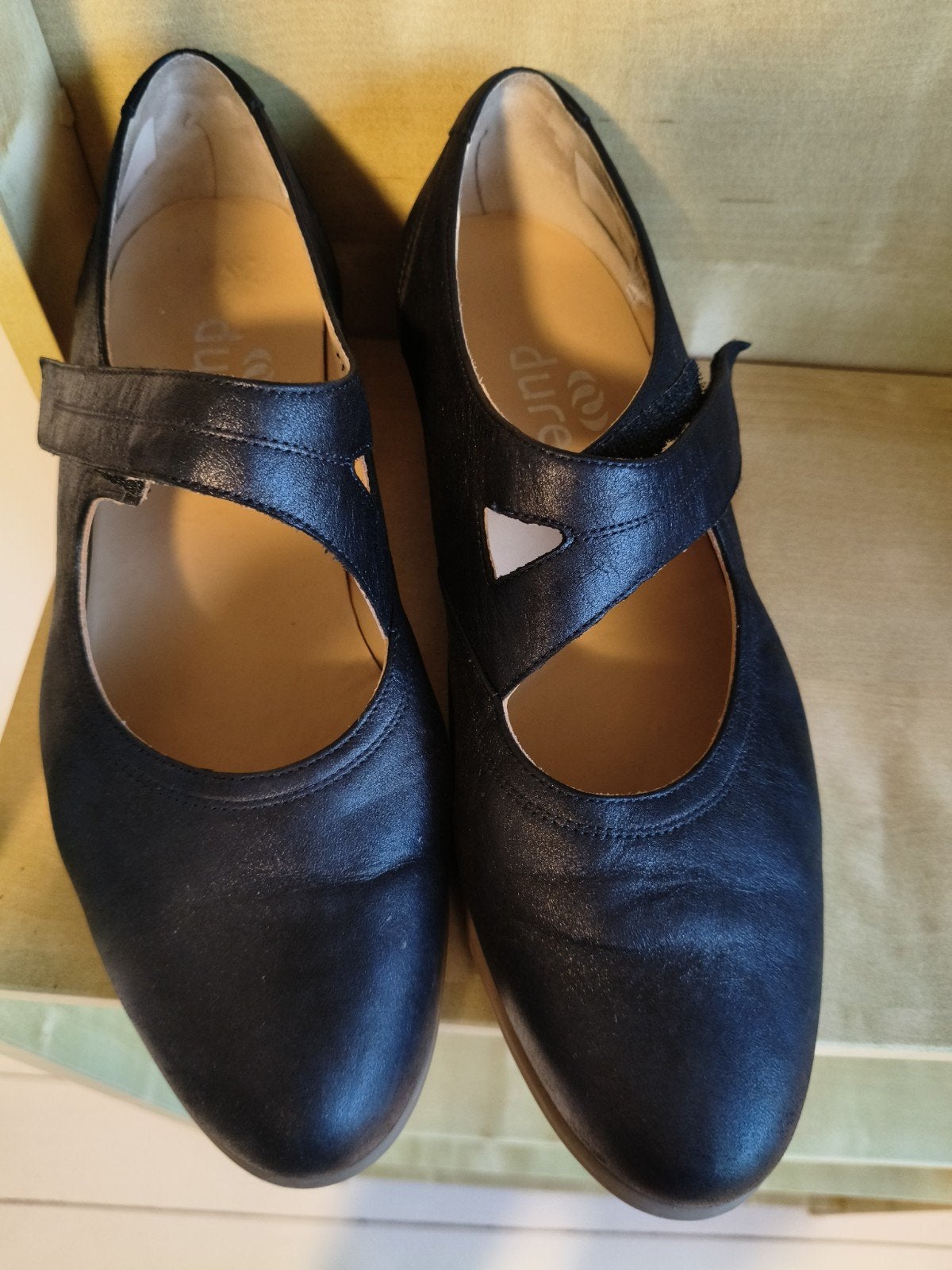 Durea donkerblauwe schoenen maat 42, Kleding | Dames, Durea, Ophalen of Verzenden, Zo goed als nieuw, Blauw