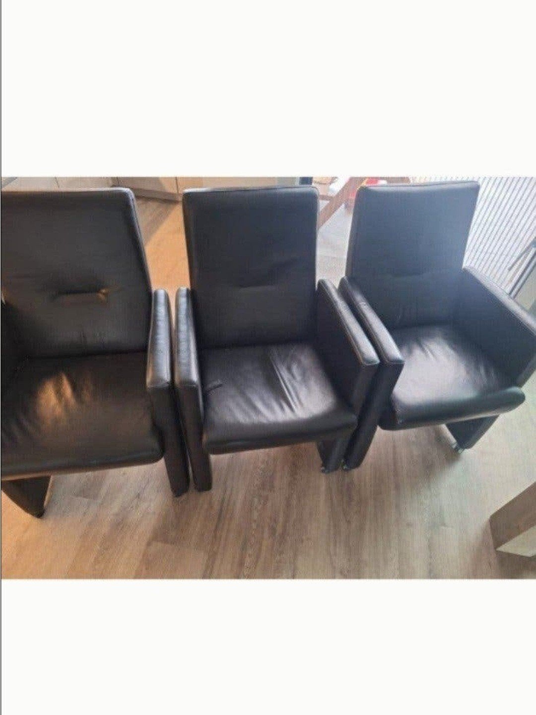 6 eetkamerstoelen, Ophalen, Gebruikt, Zwart, Vijf, Zes of meer stoelen