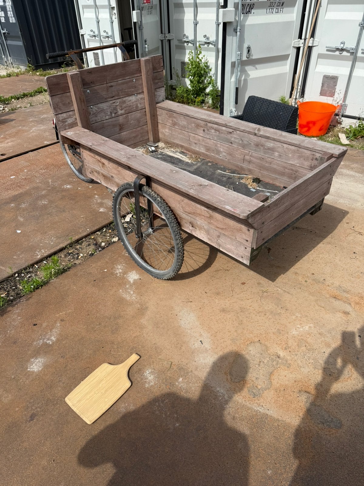 Bakfiets, Ophalen, Zo goed als nieuw, Bagagekar, 80 kg of meer