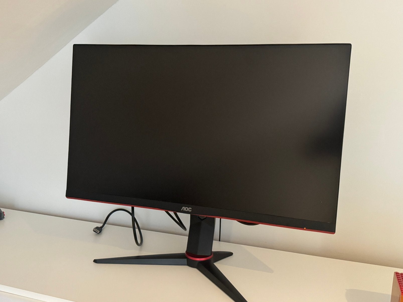 AOC Q27G2U/BK 27” QHD 144Hz Gaming Monitor, 101 t/m 150 Hz, VA, Zo goed als nieuw, Quad HD (2K)