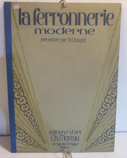 origineel naslagwerk farde 1927 Ferronerie Moderne Brandt, Verzenden